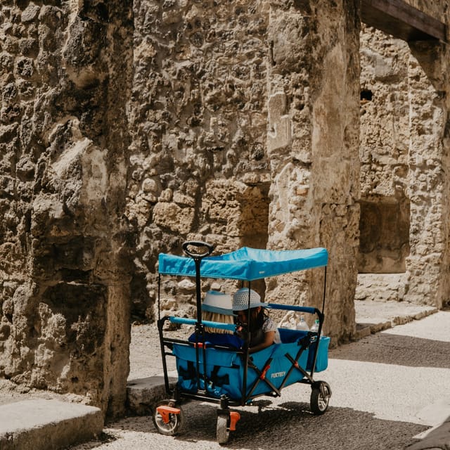 Discover Pompeii: French Walking Tour of the Buried City - Entering Pompeii with the ticket handled