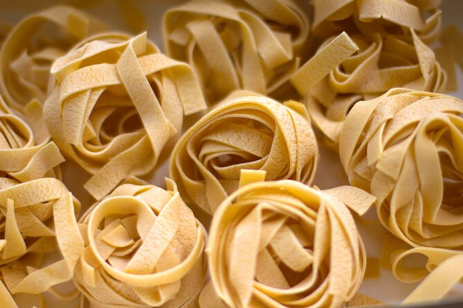 Enjoy Spritz and Pasta Making in Piazza Navona - Mixing, kneading, and cutting the dough