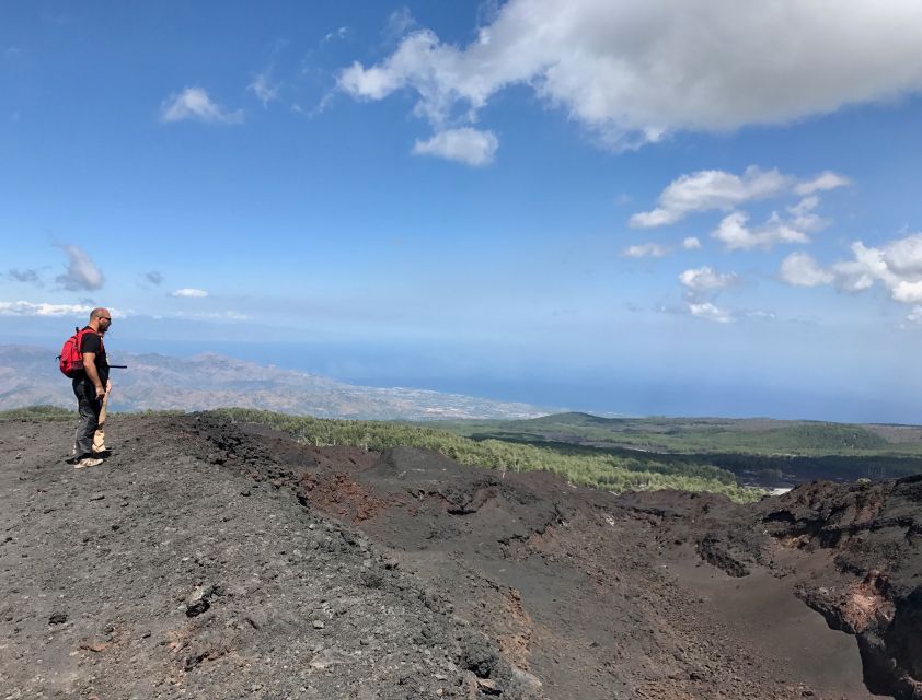 Etna: Craters of the 2002 Eruption Trekking Experience - The sandy descent back to Piano Provenzana