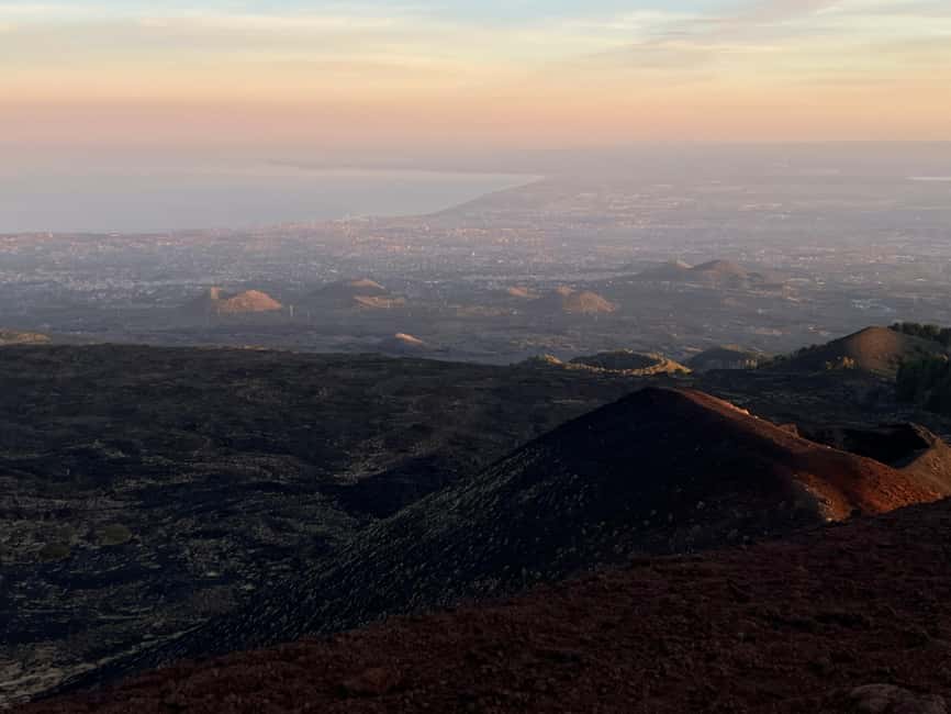 ETNA SUNSET: GUIDED TOUR OF ETNA WITH PICKUP FROM CATANIA - Sunset on Etna, with lava only if nature cooperates
