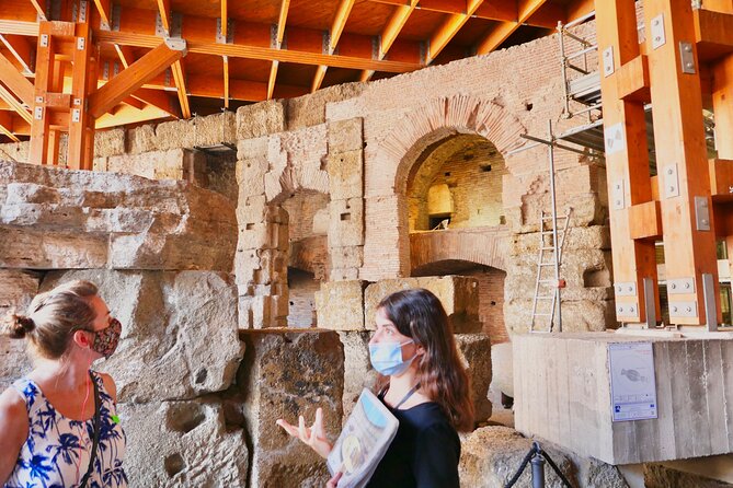 Expert Guided Tour of Colosseum Arena OR Underground, and Forum - The Colosseum Underground Option