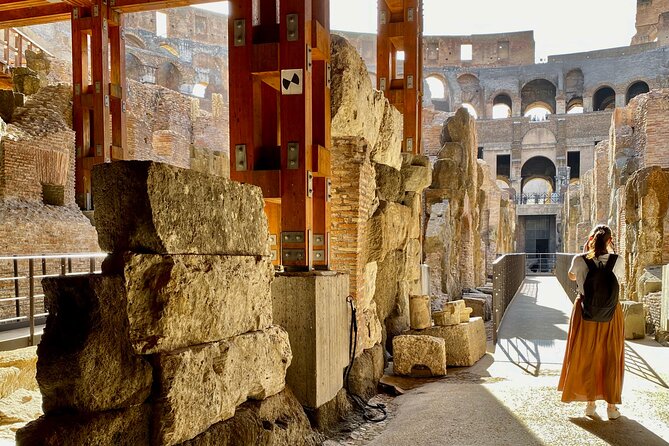 Expert Guided Tour of Colosseum Arena OR Underground, and Forum - Reading The Roman Forum In About Forty Minutes