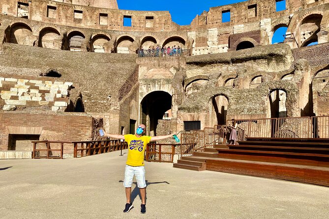 Expert Guided Tour of Colosseum Arena OR Underground, and Forum - How Much Walking And Standing To Expect