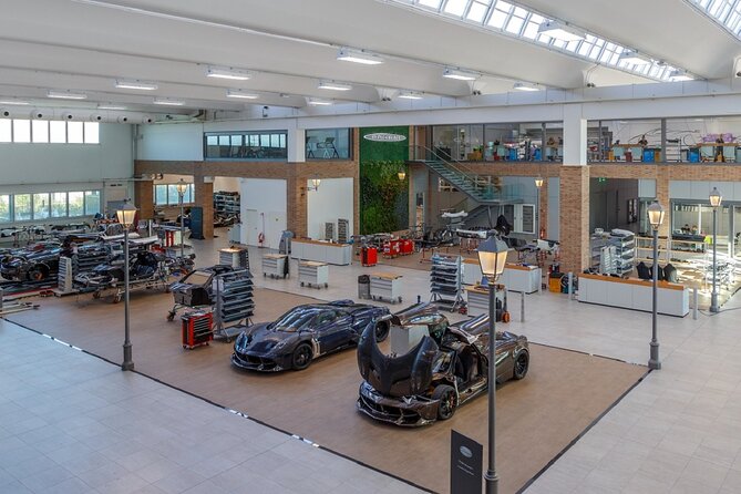 Ferrari Lamborghini Pagani Factories and Museums - Tour from Bologna - Lunch is part of the value