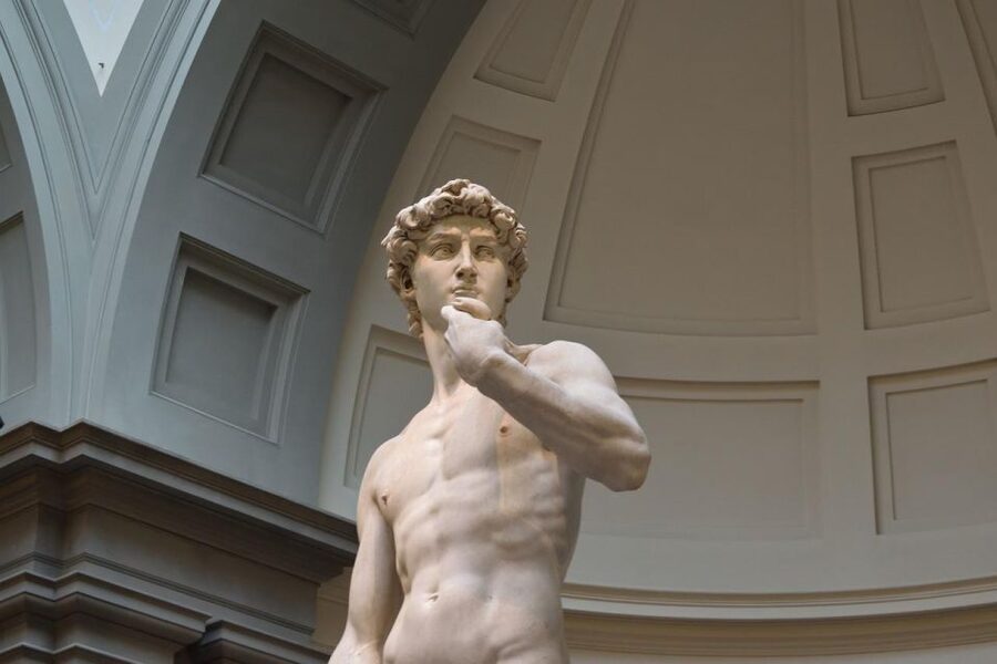 Florence: Accademia Gallery David Entry & Audio Guide App - Gipsoteca plaster models from 19th-century Florence