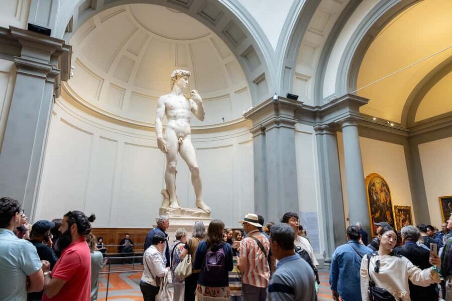 Florence: Accademia Gallery Reserved Entry Ticket - Getting through the Accademia entrance