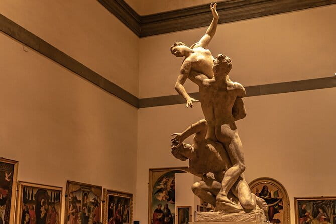 Florence Accademia Gallery Small-Group Guided Tour - Inside the gallery, David takes center stage