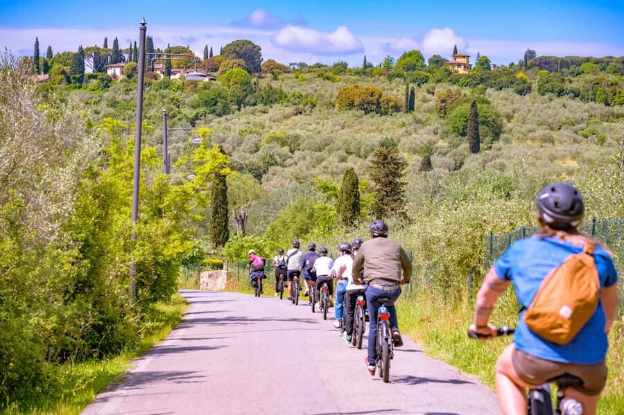 Florence: Chianti E-Bike Tour with Lunch & Two Wine Tastings - Hills, narrow roads, and the real physical challenge