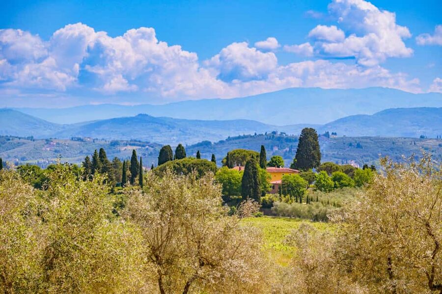 Florence: Chianti E-Bike Tour with Lunch & Two Wine Tastings - Starting in Florence and testing the e-bike