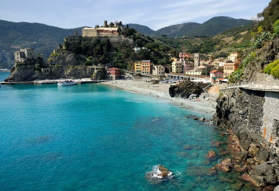 Florence: Cinque Terre Day Trip with Optional Hike - Monterosso offers the best beach break