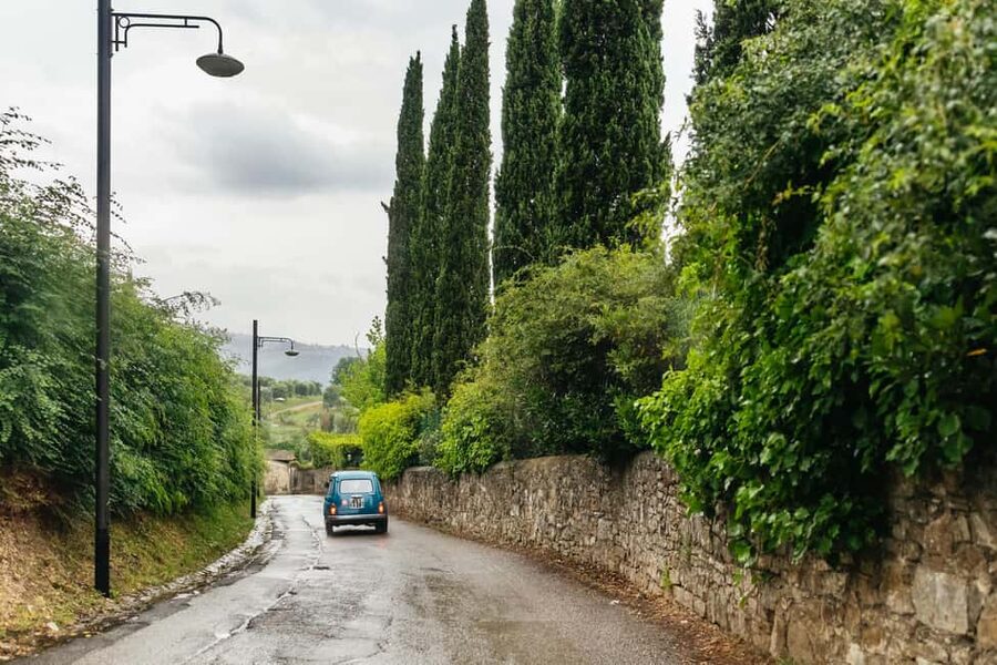 Florence: Countryside Vintage Fiat 500 Driving Tour - The Return Route to Florence