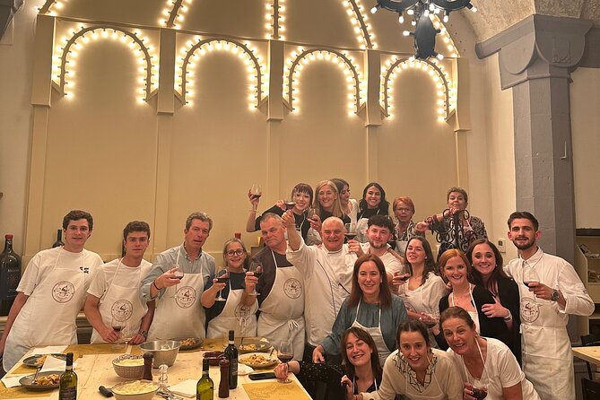 Florence: Flambé Cheese Wheel Truffle Pasta Class & Tiramisù - Tuscan wine, soft drinks, and the dinner value