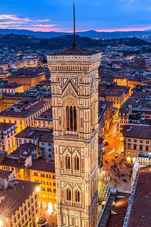 Florence: Giotto's Bell Tower and Cathedral Entry Ticket - The view from the top is worth the work