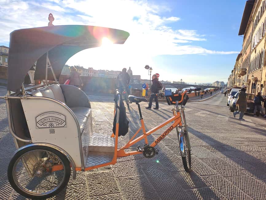 Florence: Guided City Tour by Rickshaw - What the guide adds to the ride