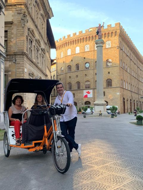 Florence: Guided City Tour by Rickshaw - Starting in Republic Square