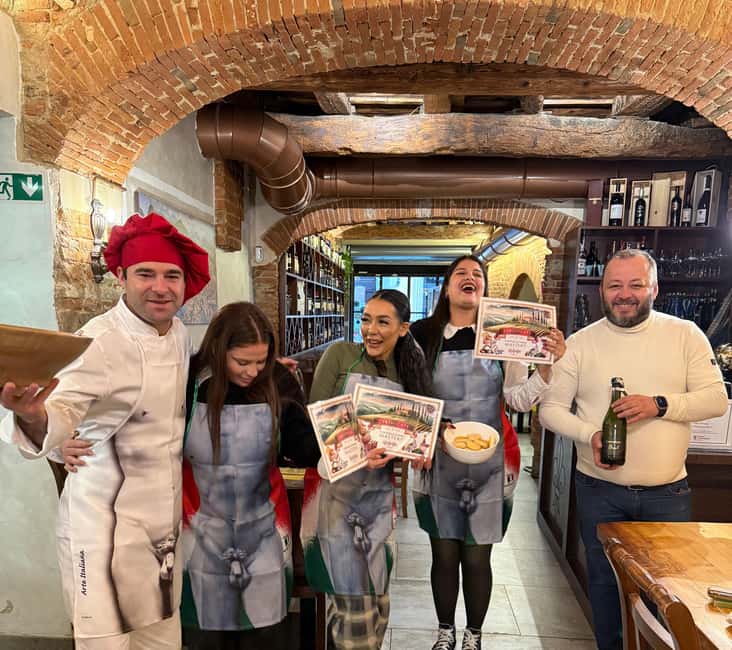 Florence: Handmade Ravioli & Pasta Class with Unlimited Wine - A Medici stable near Florence’s famous church