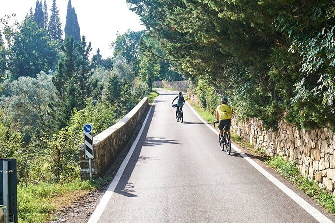 Florence Hills E-Bike Tour with Gelato Tasting - Villa Pian dei Giullari and the road toward Impruneta