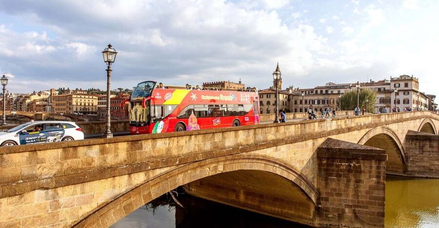 Florence: Hop-on Hop-off Bus Tour: 24, 48 or 72-Hour Ticket - Audio commentary, Wi-Fi, and the sightseeing app