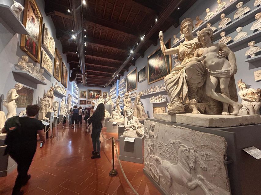 Florence: Michelangelo's David Entrance Ticket and Audio App - The first gallery, Michelangelo’s unfinished sculptures