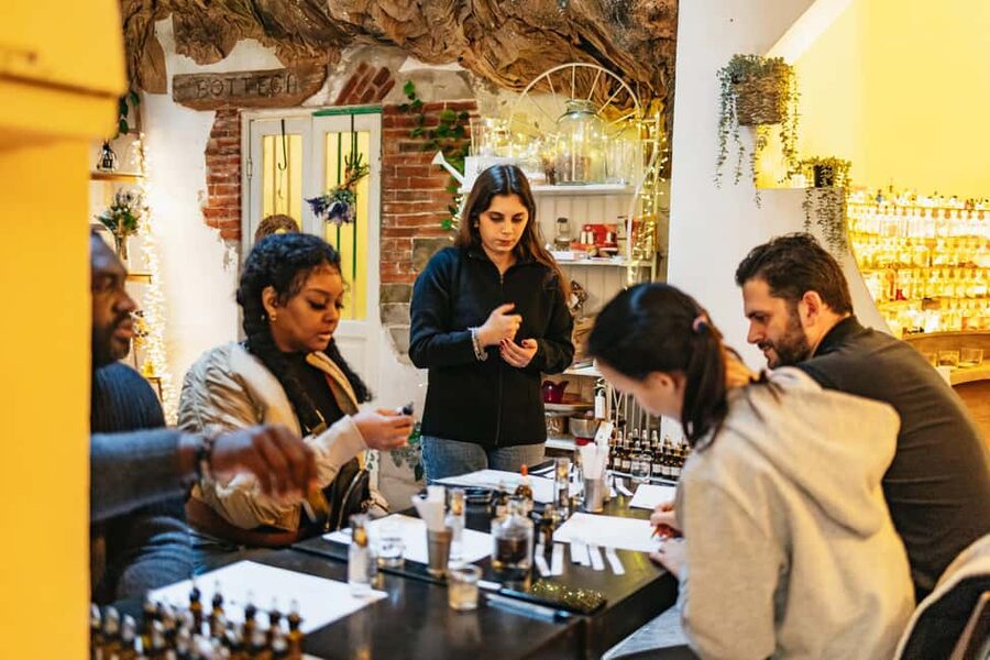 Florence: Perfume Masterclass and Sensory Experience - The finished 30ml bottle and formula