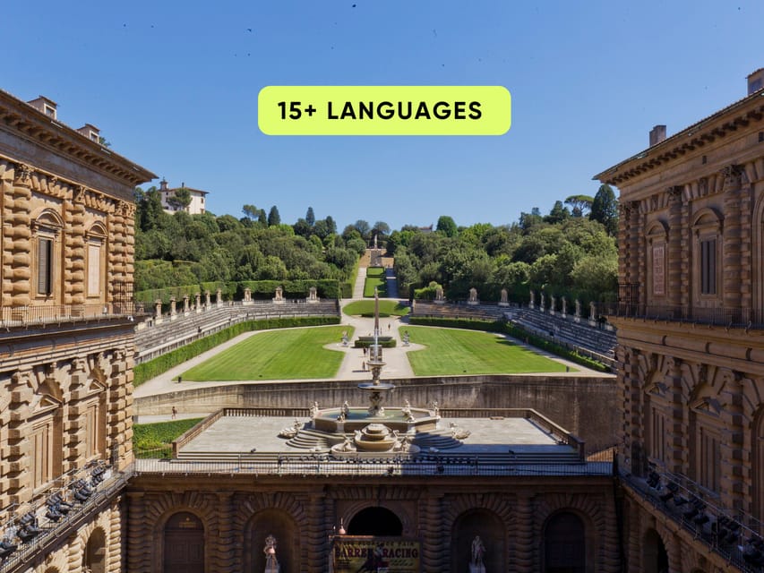 Florence: Pitti Palace and Boboli Gardens Ticket & eBook - Entering Pitti Palace and finding your way inside