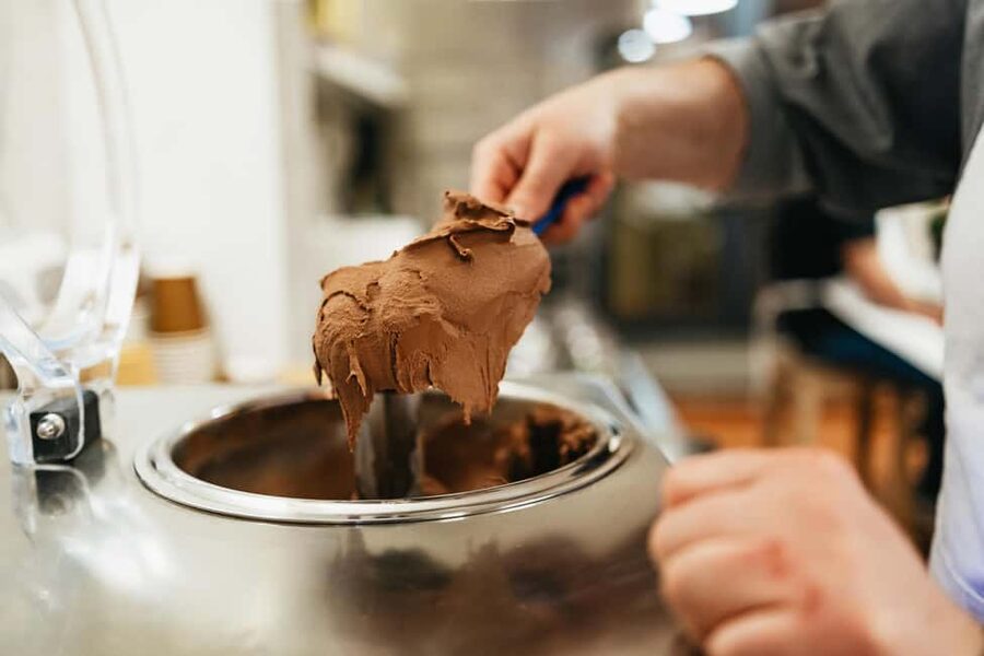 Florence: Pizza and Gelato Preparation Class - Building pizza dough from yeast and flour