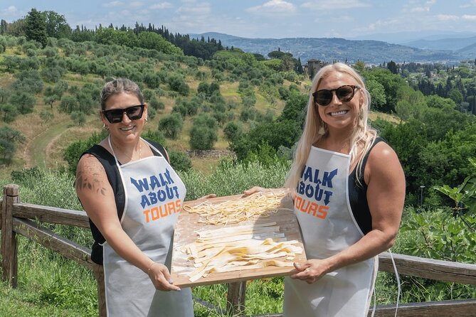 Florence Pizza or Pasta Class with Gelato Making at a Tuscan Farm - From Florence station to the hills above the city