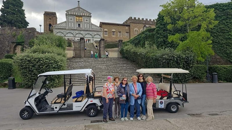 Florence: Private Electric Mini Car Tour with Local Guide - Hotel pickup begins the experience