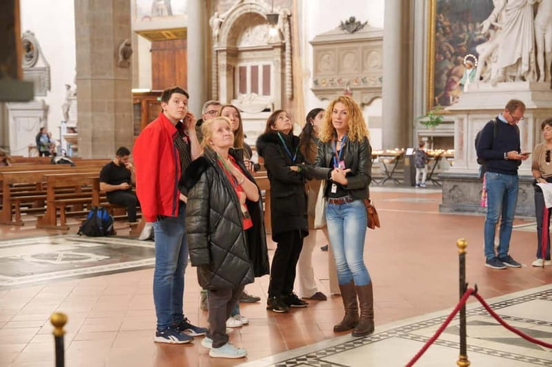 Florence: Santa Croce Church Tour with Entry Ticket - Giotto’s Bardi and Peruzzi Chapels