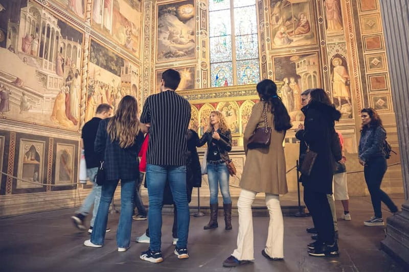 Florence: Santa Croce Church Tour with Entry Ticket - The Cappella Maggiore and Gaddi’s frescoes