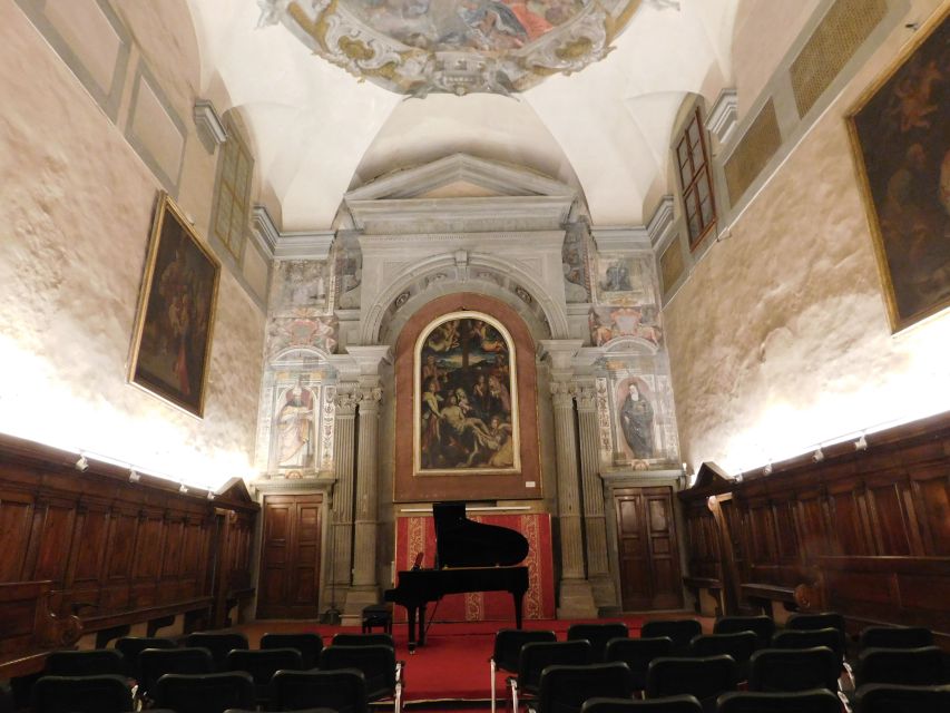 Florence: Santa Monaca Church Italian Opera Concert Ticket - The interval, wine, and a few practical catches