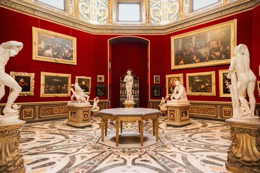 Florence: Timed Entry to Uffizi with Optional Audio Guide - Inside the Uffizi: A Focused Route Through Italian Art