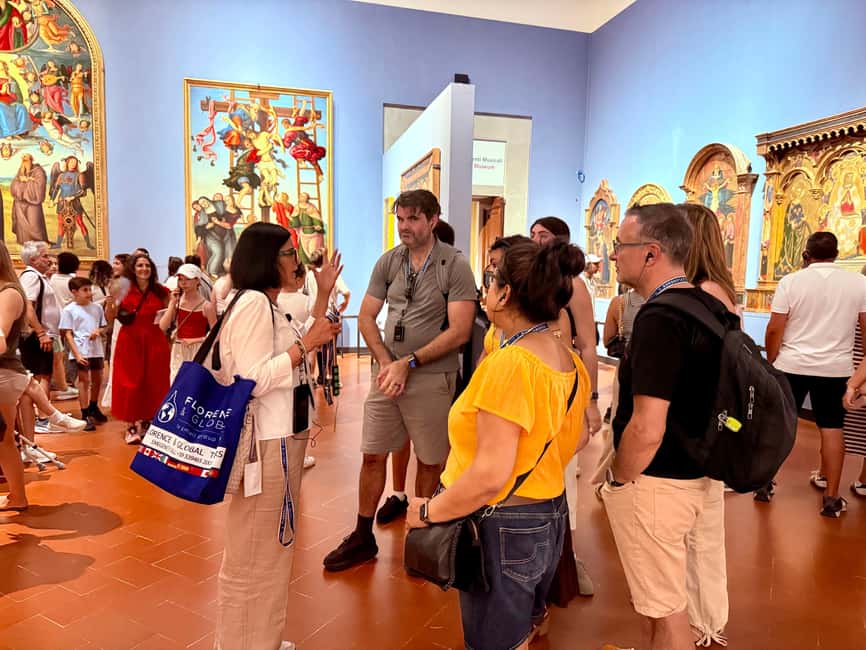 Florence: Uffizi & Accademia Small Group Walking Tour - The Uffizi and its Renaissance masterpieces