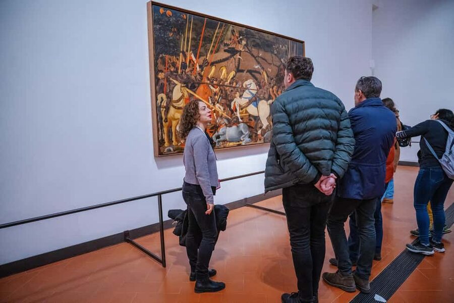 Florence: Uffizi Gallery Skip-the-Line Guided Tour - Small Groups, Large Groups, and the Pace