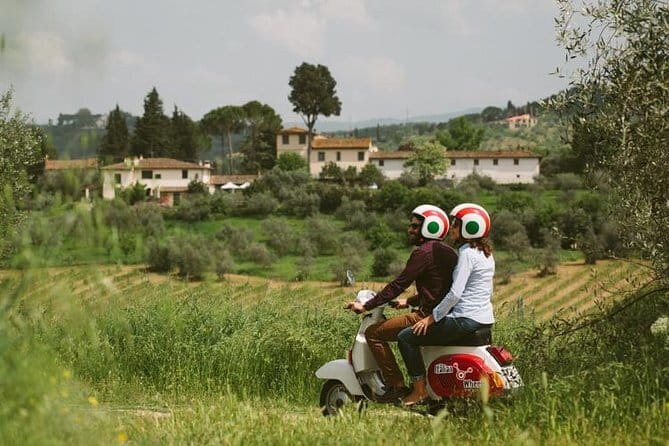 Florence Vespa Tour: Tuscan Hills and Italian Cuisine - Piazzale Michelangelo and the southern hills