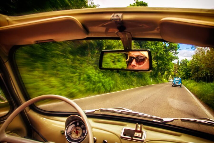 Florence Wine Tasting and Tuscan Lunch in a Vintage Fiat 500 - Arriving at a 15th-century villa and vineyard