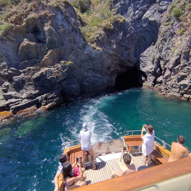 Forio: Ischia Island Boat Tour with Local Lunch and Swimming - Swimming into the Green Cave and Grotta dell’Amore