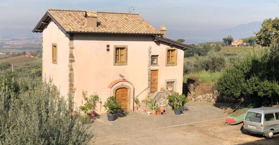 Frascati Wine Road from Rome: Tasting & Lunch - Three wines with a view toward Rome