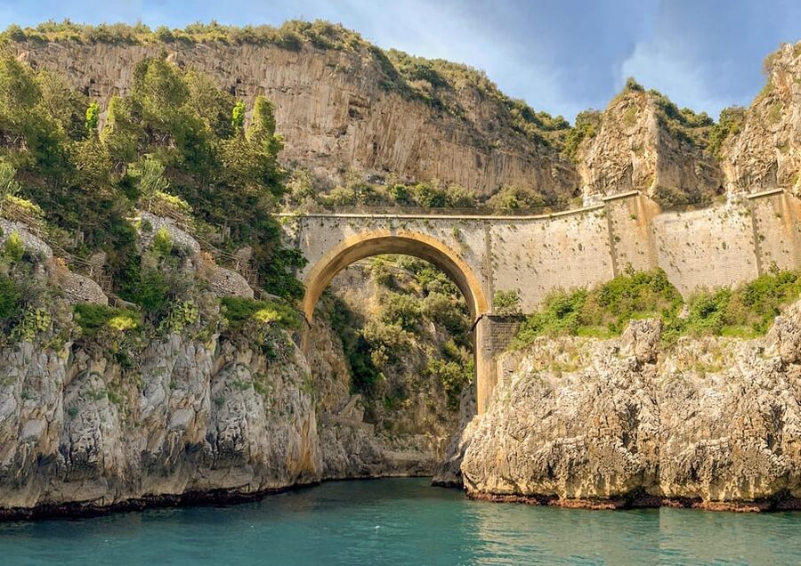From Amalfi: Coast & Furore Fjord Boat Tour with Swim Break - Minori and Maiori, a broader coastal view