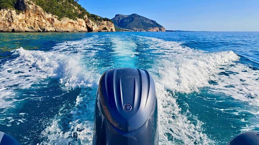 From Cala Gonone: Gulf of Orosei Dinghy Trip - The Venus Pools and Cala Goloritzè