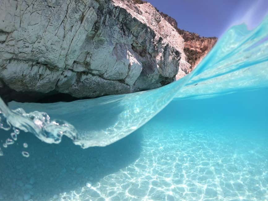 From Cala Gonone: Gulf of Orosei Dinghy Trip - Lunch at Cala Sisine