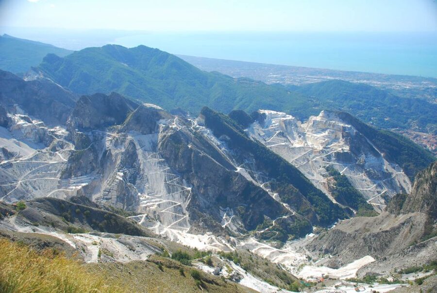 From Carrara: Marble Quarries Jeep Tour with Lardo Tasting - The Michelangelo connection, explained on site