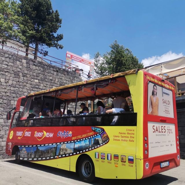 From Catania: Etna tour by Panoramic Bus - Cable car, higher routes, and extra costs