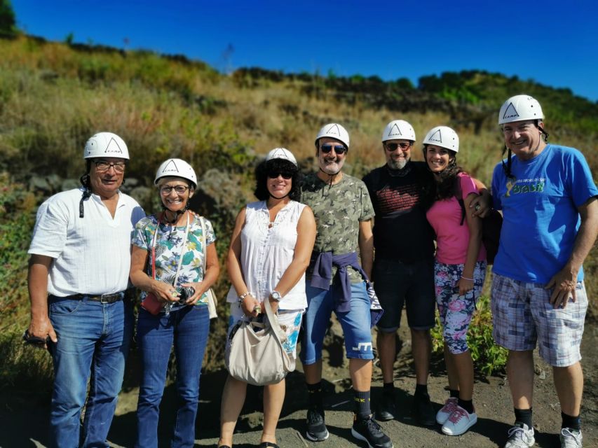 From Catania: Full-Day Mount Etna and Taormina Tour - The small van from Catania