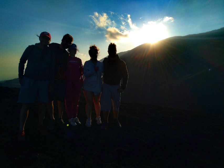 From Catania: Mount Etna Sunset Tour with Tasting and Cave - Sunset over Etna’s volcanic slopes