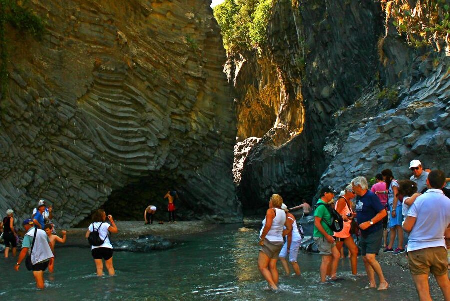From Catania: Mt. Etna, Wine and Alcantara Tour - The guide can make or break the day