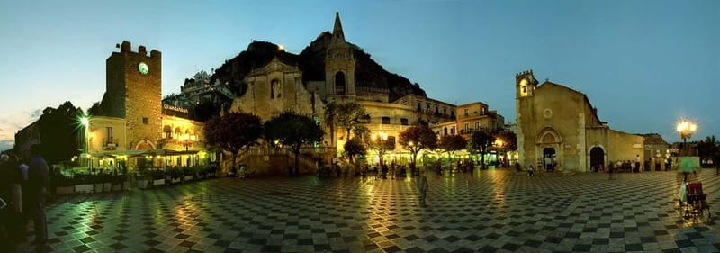 From Catania: Taormina, Savoca, & Castelmola Tour w/ Lunch - Taormina’s Greek Theater and Corso Umberto
