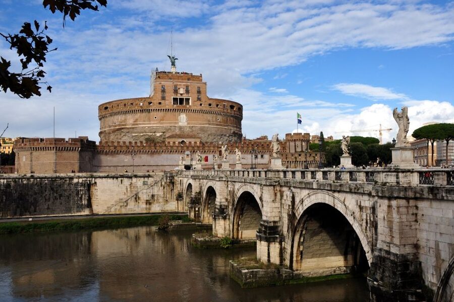 From Civitavecchia: Full-Day Panoramic Bus Tour of Rome - Castel Sant’Angelo and St. Peter’s from Via della Conciliazione