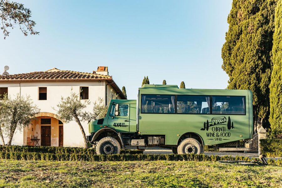 From Florence: Chianti Wine and Food Tasting Safari - Off-road tracks through cypress country