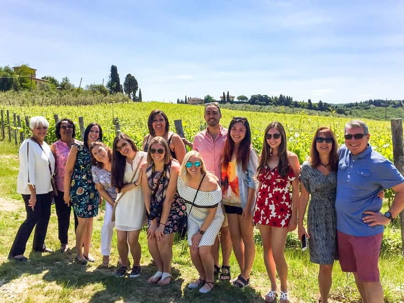From Florence: Tuscany Wine & Food Tour with Guide - First winery: learn how the bottle begins